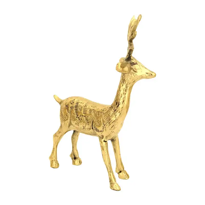 دکوری برنجی مدل گوزن کد 8766