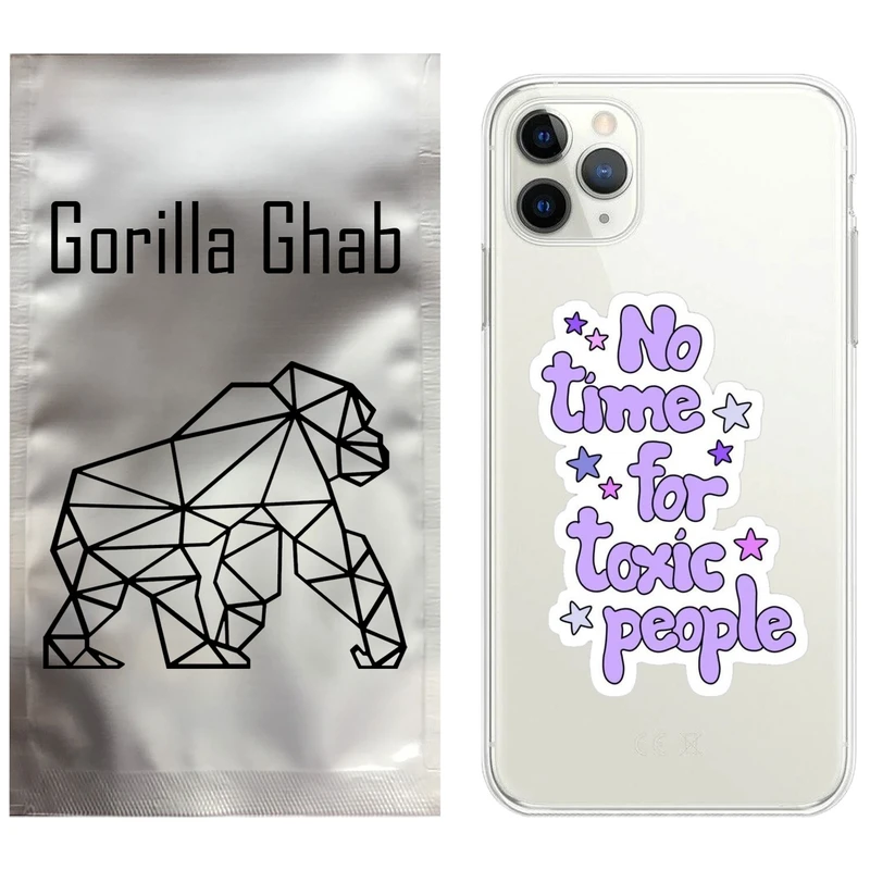 کاور گوریلا قاب مدل CLG کد 97 طرح Toxic مناسب برای گوشی موبایل اپل iPhone 11 Pro Max