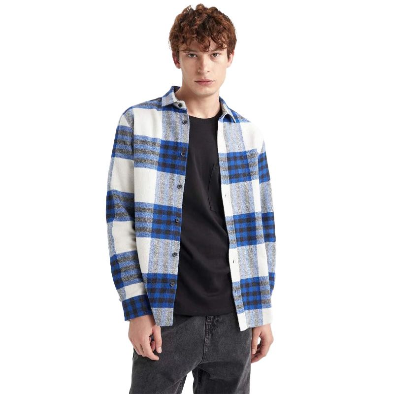 پیراهن آستین بلند مردانه دفکتو مدل S9275AZBE303 - - 6