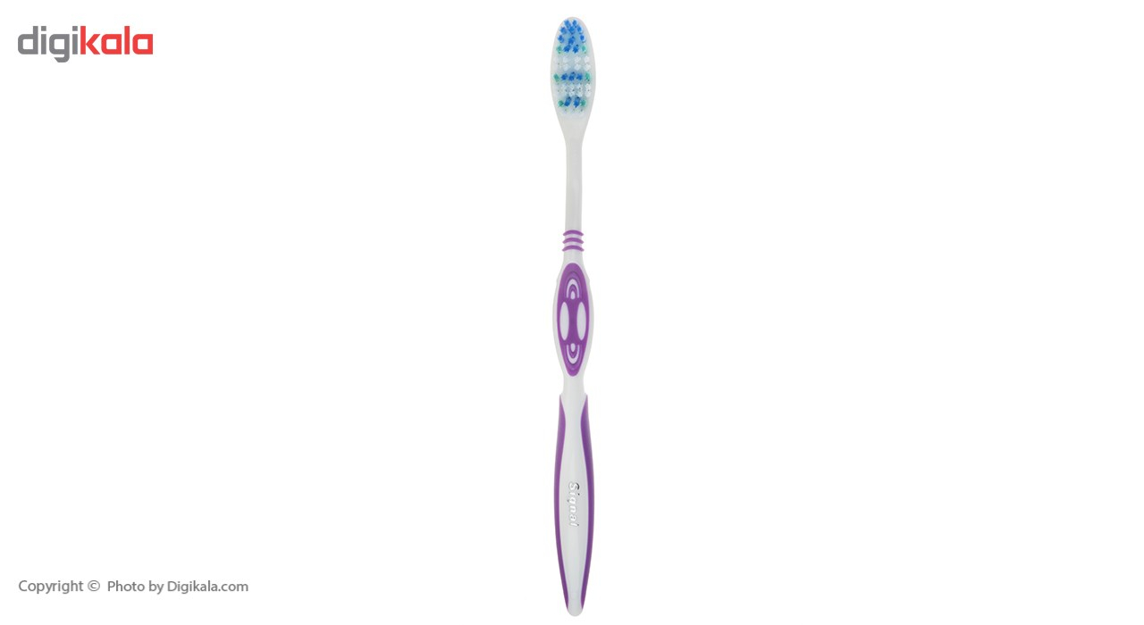 پک مسواک سیگنال مدل Anti Plaque Action بسته 4 عددی