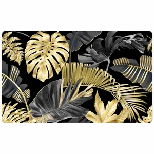 پادری مدل سه لایه طرح برگ کد 1261 سایز 75x45 سانتی متر