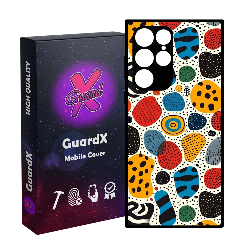 کاور گارد ایکس طرح رنگی مدل 10800 مناسب برای گوشی موبایل سامسونگ Galaxy S23 Ultra