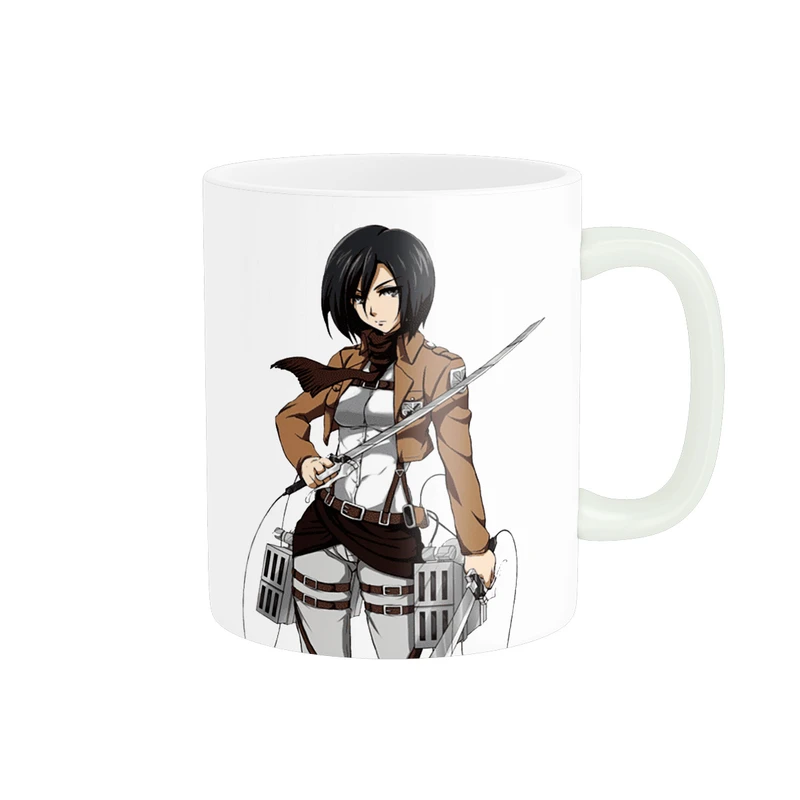 ماگ پادآفرین طرح انیمه اتک ان تایتان - نبرد تایتان ها - میکاسا Attack on Titan کد 0836
