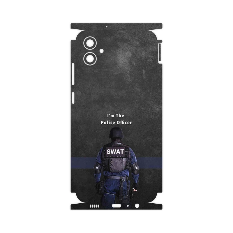 برچسب پوششی ماهوت مدل Police Officer-FullSkin مناسب برای گوشی موبایل سامسونگ Galaxy F04