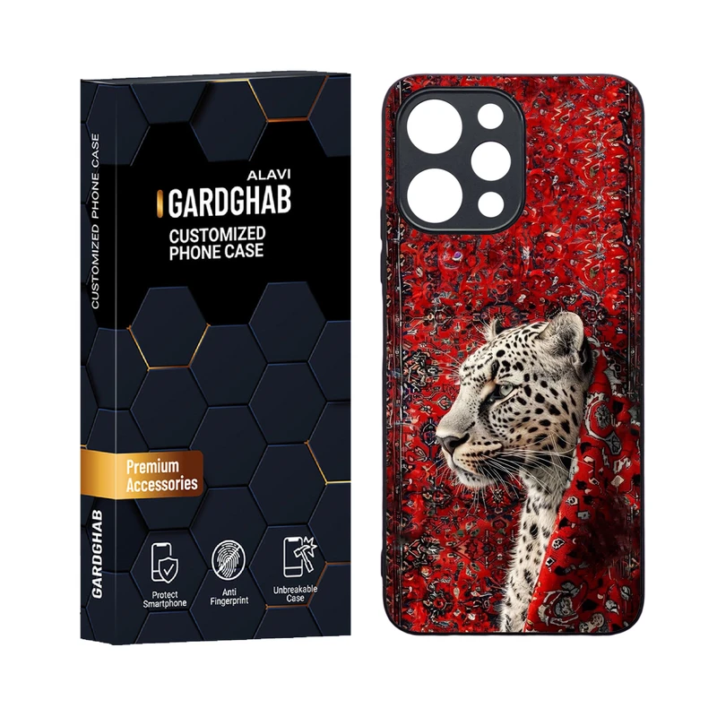 کاور گارد قاب علوی مدل دورژله ای ایرانی مناسب برای گوشی موبایل شیائومی Redmi 12 4G / 12 5G