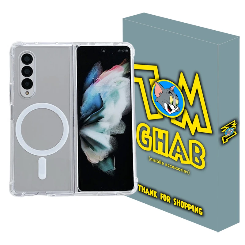 کاور تام قاب مدل مگ سیف طرح MGSAFE مناسب برای گوشی موبایل سامسونگ Galaxy Z Fold4