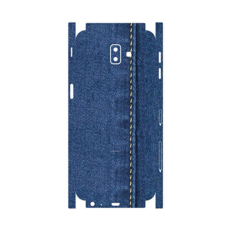برچسب پوششی ماهوت مدل Fabric Texture 8-FullSkin مناسب برای گوشی موبایل سامسونگ Galaxy J6 Plus