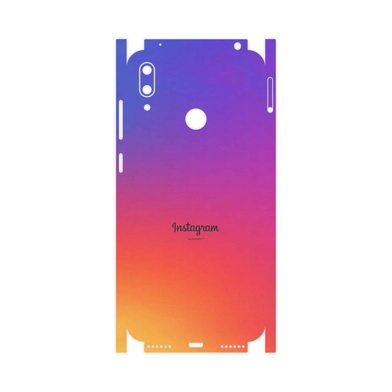 برچسب پوششی ماهوت مدل Instagram-FullSkin مناسب برای گوشی موبایل هوآوی Y7 Prime 2019