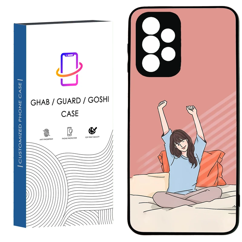 کاور قاب گارد گوشی طرح دخترانه کد 103- TPU مناسب برای گوشی موبایل سامسونگ Galaxy A53