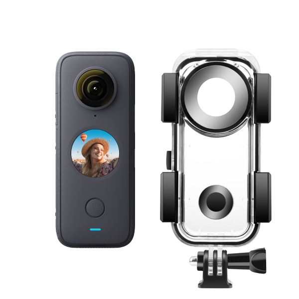 دوربین فیلم برداری اینستا 360 مدل ONE X2 همراه کیس ضد آب