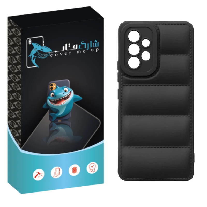 کاور شارک قاب مدل پافری مناسب برای گوشی موبایل سامسونگ Galaxy A32 4G