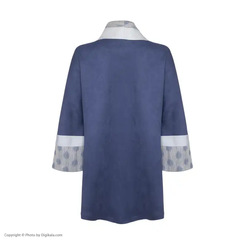 مانتو زنانه فلای فشن مدل سوییت رنگ آبی