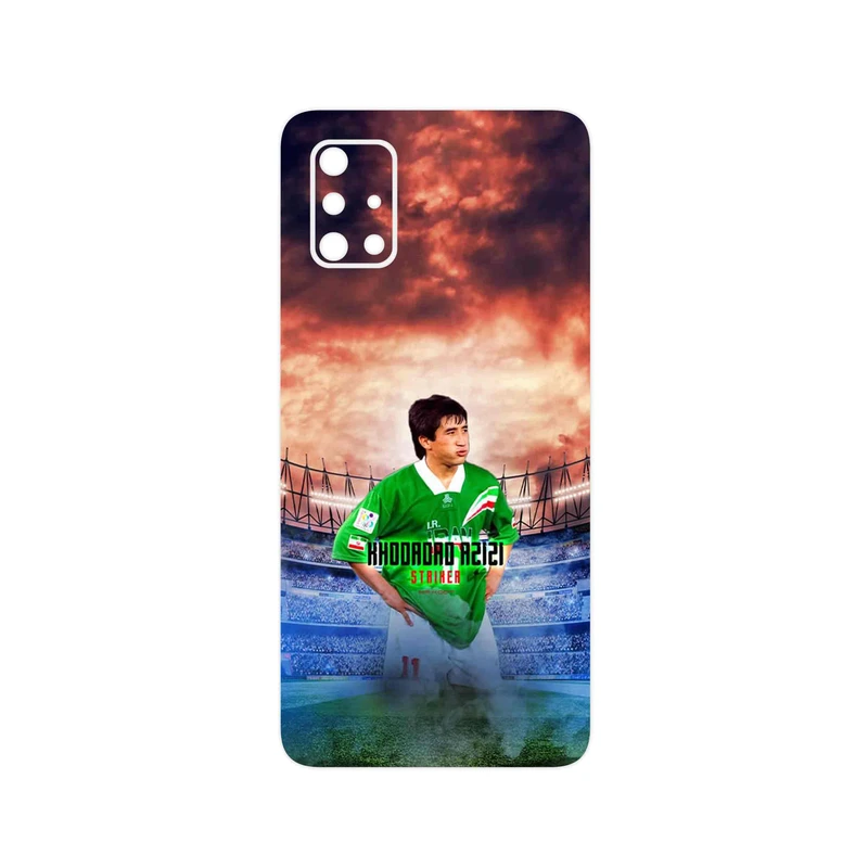 برچسب پوششی ماهوت مدل Khodadad Azizi مناسب برای گوشی موبایل سامسونگ Galaxy A71