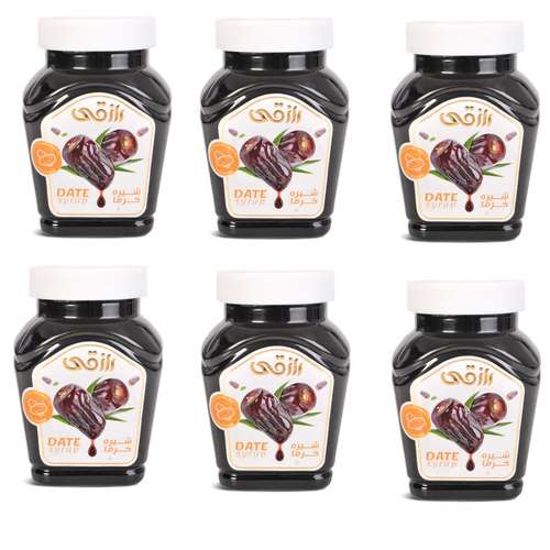 شیره خرما رازقی - 850 گرم بسته 6 عددی