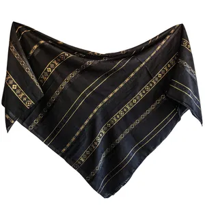 روسری زنانه مدل نخ ابریشم مجلسی کد 4143