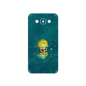 MAHOOT Collage of Earth Face Cover Sticker for Samsung Galaxy E7