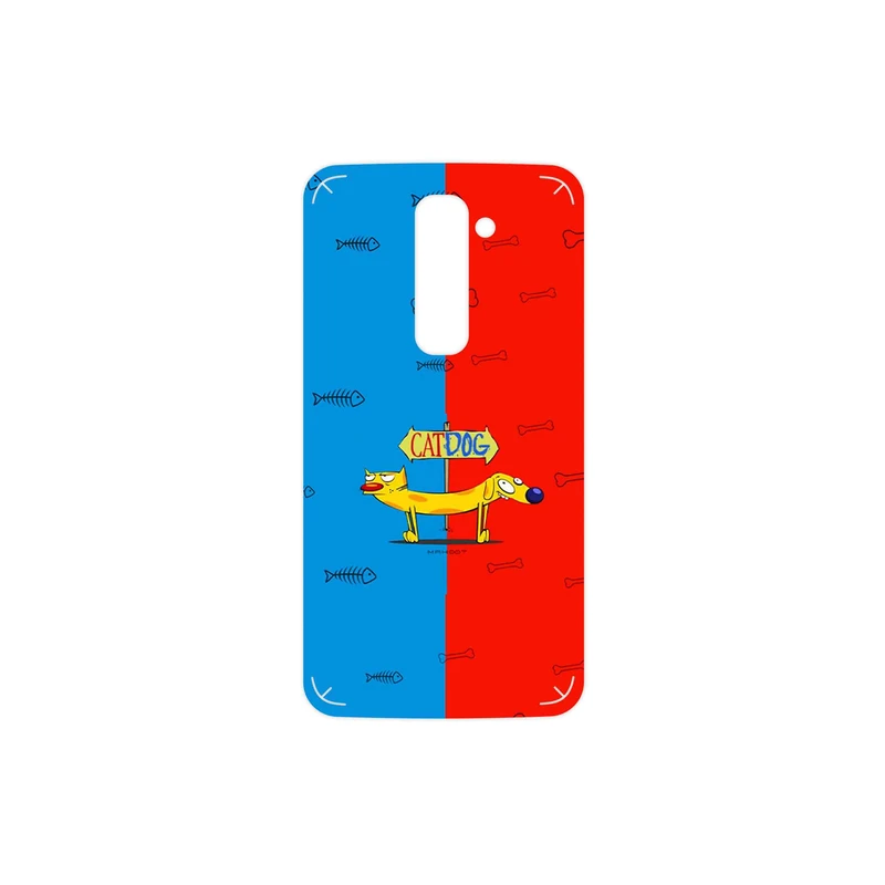 برچسب پوششی ماهوت مدل CatDog مناسب برای گوشی موبایل ال جی G2