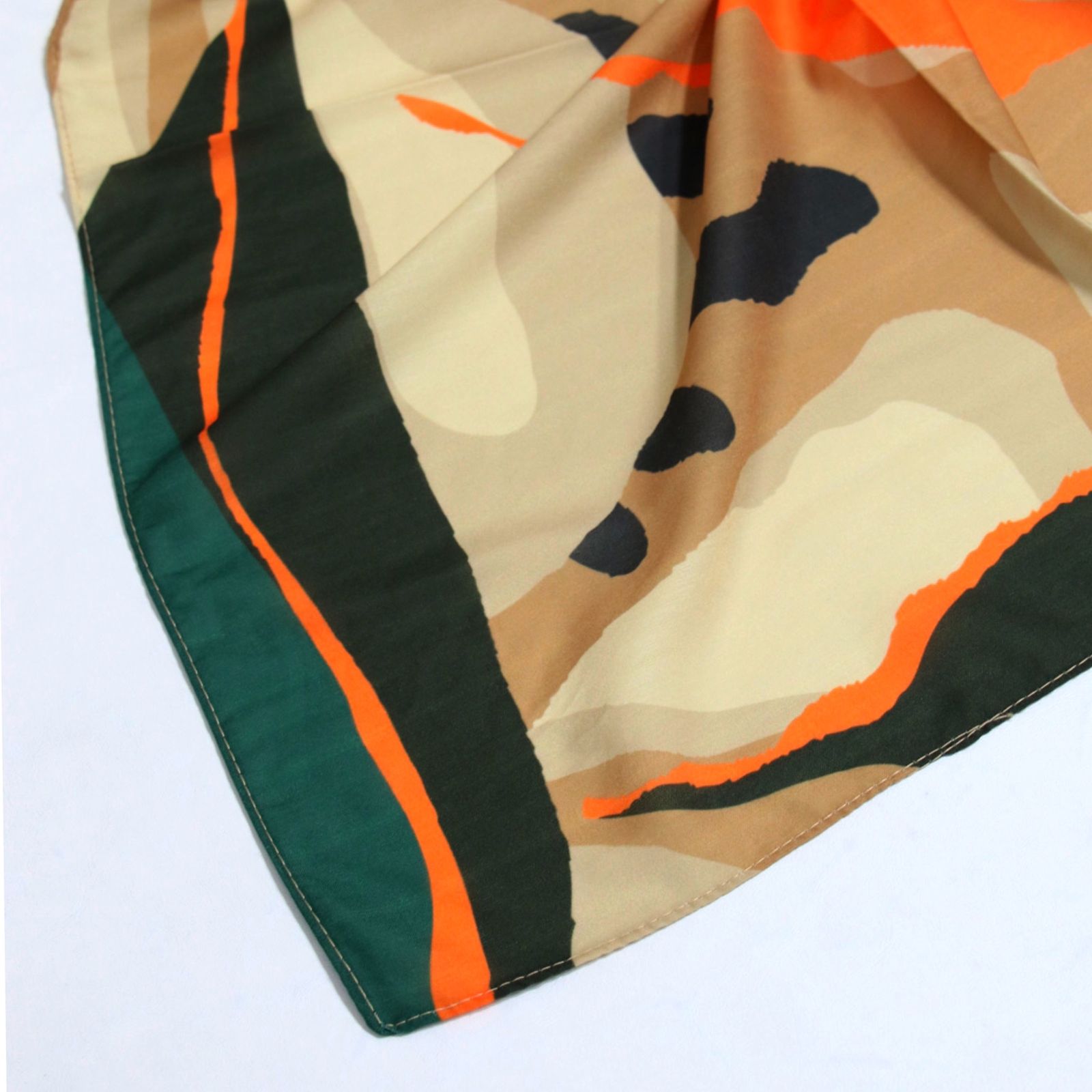 دستمال سر و گردن زنانه مدل نخی جدید طرح مینیمال کد 9535 -  - 9