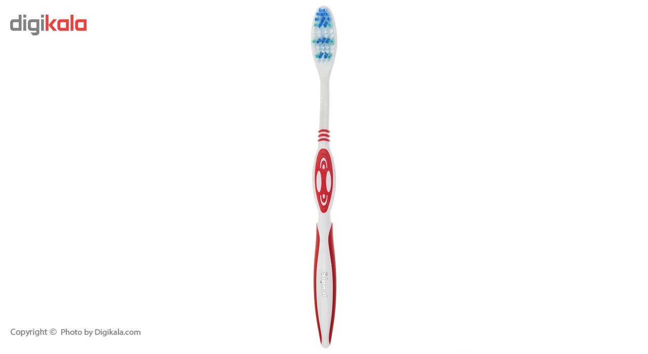 پک مسواک سیگنال مدل Anti Plaque Action بسته 4 عددی