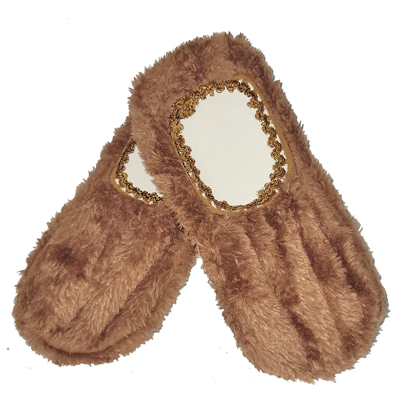 پاپوش دست دوز زنانه مدل خزی تو پشمی فانتزی