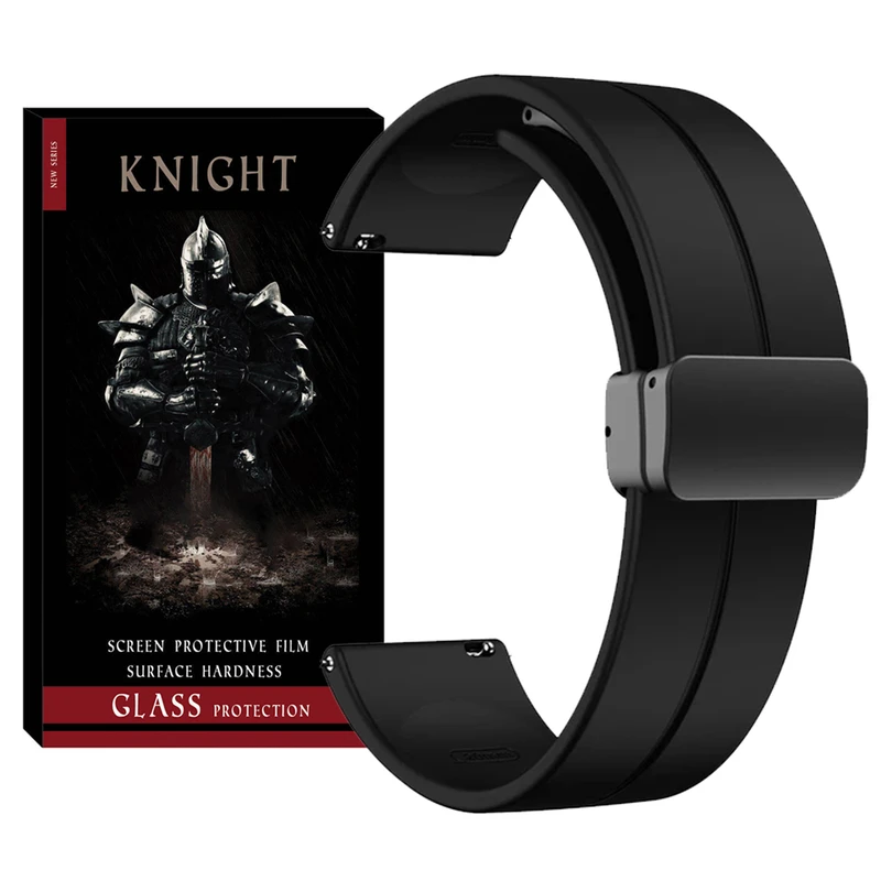 بند نایت مدل SIC MAG KT TW مناسب برای ساعت هوشمند هایلو GS / GST / GST Lite / LS02 Pro / Solar LS05 / Solar Plus RT3 / Solar Lite / RT2 / RS3 / RT LS05s