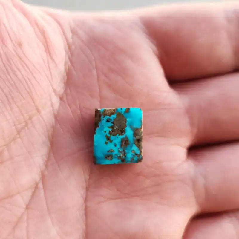 نگین فیروزه مدل اصل نیشابور کد  NC-343