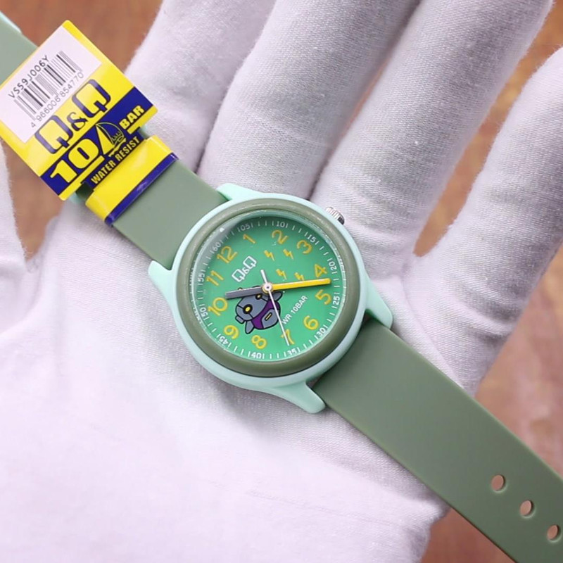 ساعت مچی عقربه ای بچگانه کیو اند کیو مدل VS59J006Y