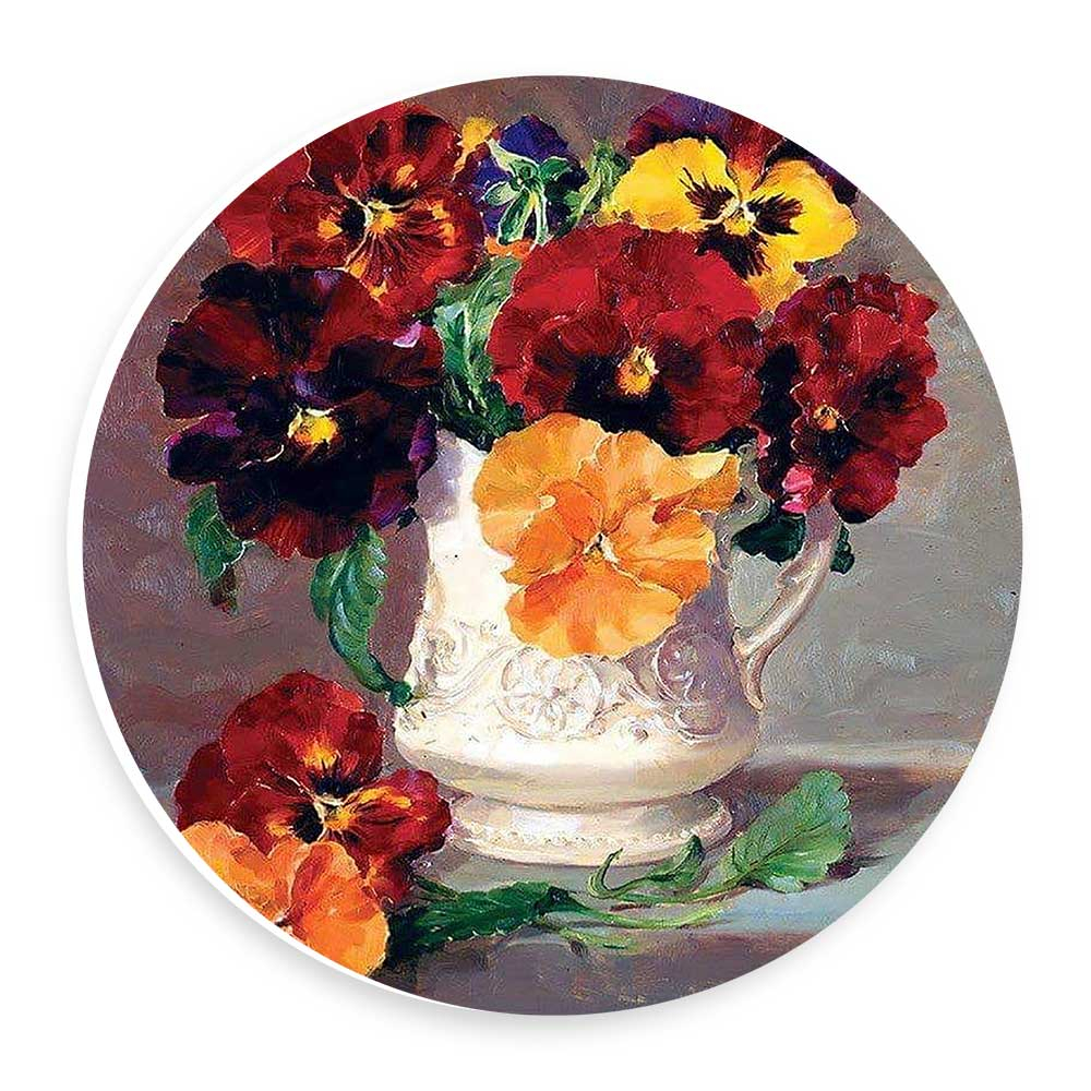 دیوارکوب طرح گلدان گل مدل wtb889