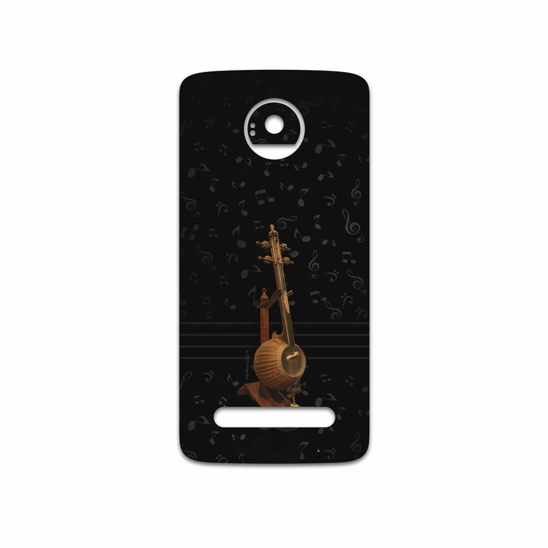 برچسب پوششی ماهوت مدل Persian Fiddle Instrument مناسب برای گوشی موبایل موتورولا Moto Z2 Play