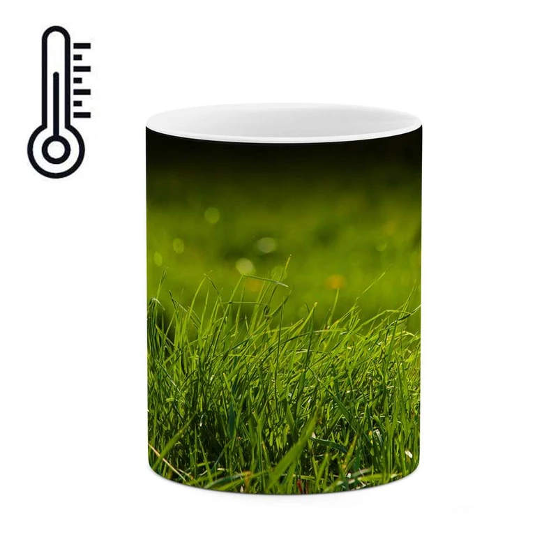 ماگ حرارتی کاکتی مدل چمن کد mgh11279