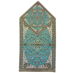  سجاده و جانماز ترمه ابریشمی طرح بهشت کد AL03AL