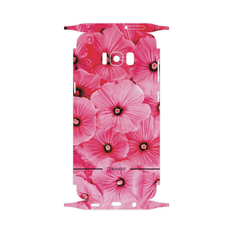 برچسب پوششی ماهوت مدل Pink-Flower-FullSkin  مناسب برای گوشی موبایل سامسونگ Galaxy S9