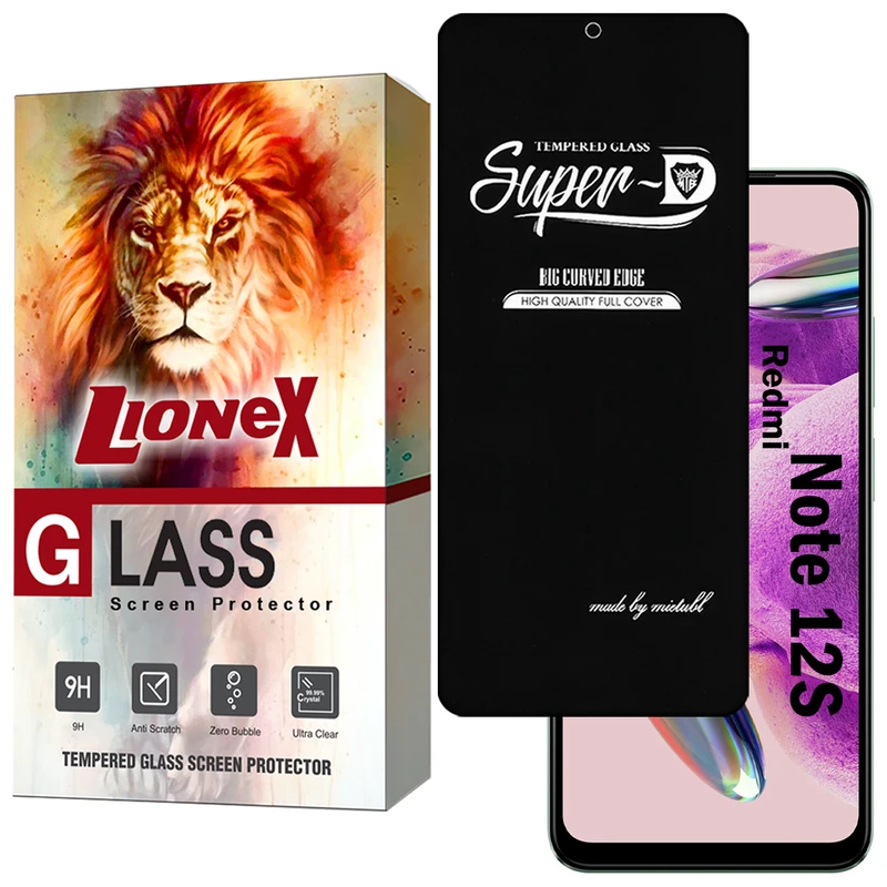 محافظ صفحه نمایش لایونکس مدل SUPERDNL مناسب برای گوشی موبایل شیائومی Redmi Note 12s