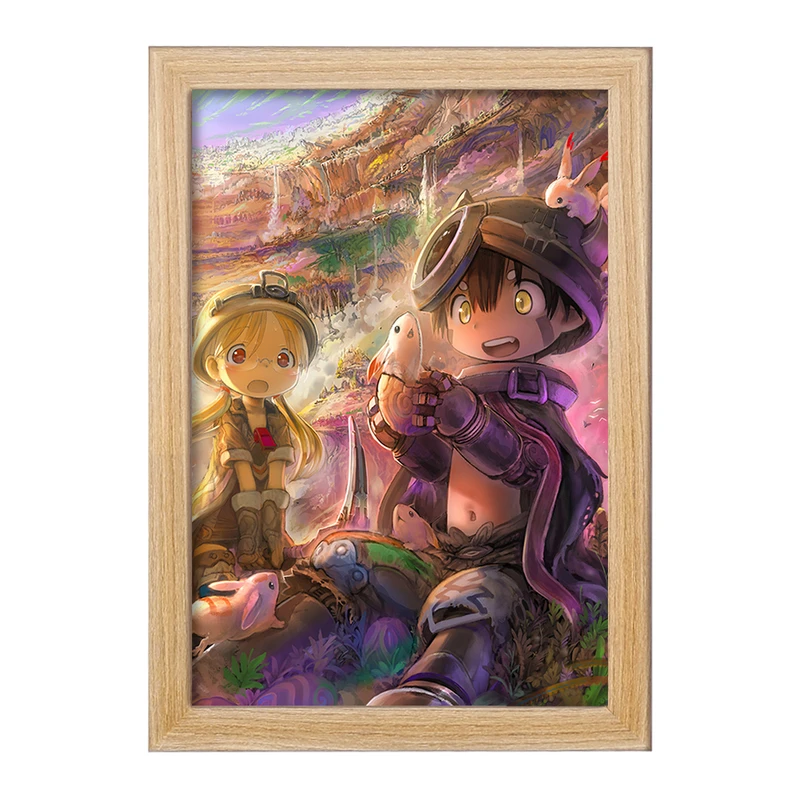 تابلو خندالو مدل ریگ انیمه ساخته شده در پرتگاه Made in Abyss  کد 22120