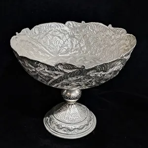 میوه خوری قلمزنی مسی مدل  پایه دار heaven
