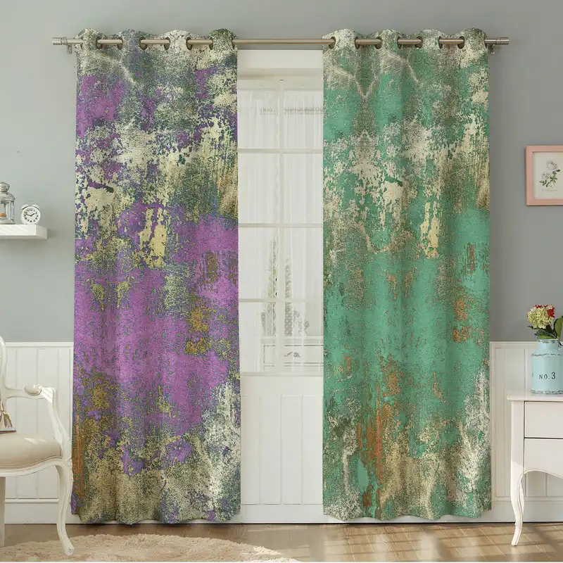 پرده نیروانا طرح مدرن مدل مخمل کد 4850 سایز 140×280 سانتی متر