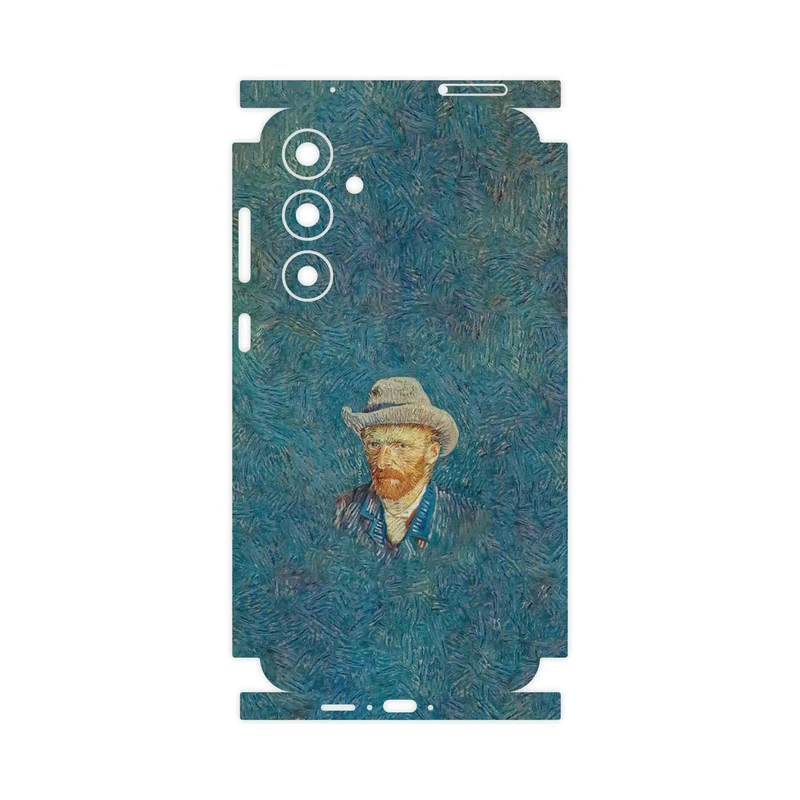 برچسب پوششی ماهوت مدل Self portrait with a gray felt hat-FullSkin مناسب برای گوشی موبایل سامسونگ Galaxy A55