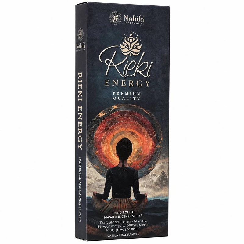عود دستساز نابیلا مدل ریکی انرژی reiki energy رایحه ادکلن بسته 30 عددی