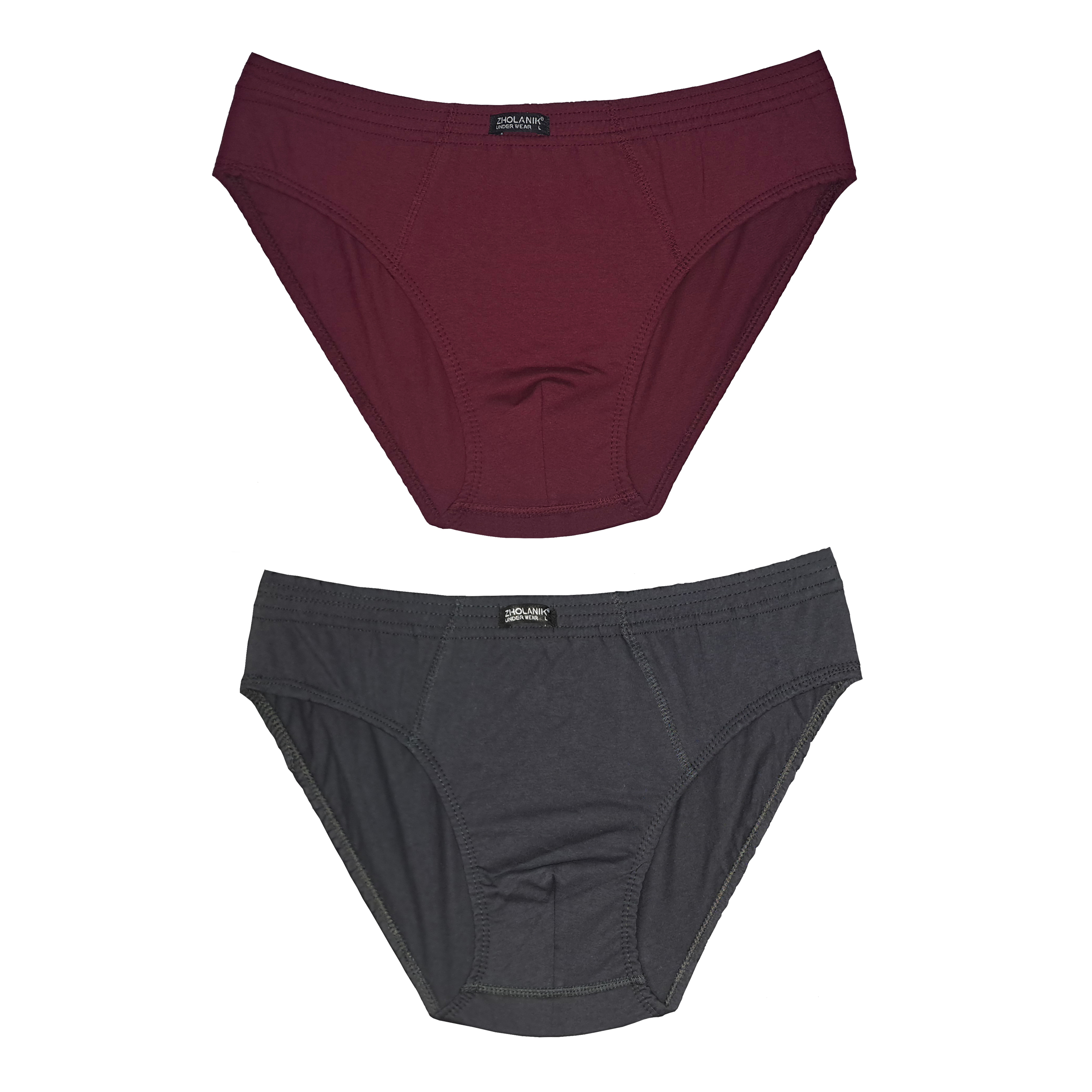 شورت مردانه ژولانیک مدل اسلیپ کد ZM بسته دو عددی