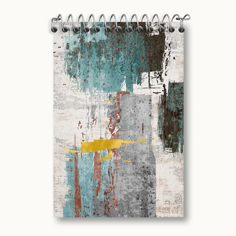 دفتر یادداشت 50 برگ خندالو مدل دکوراتیو (decorative) کد F1910