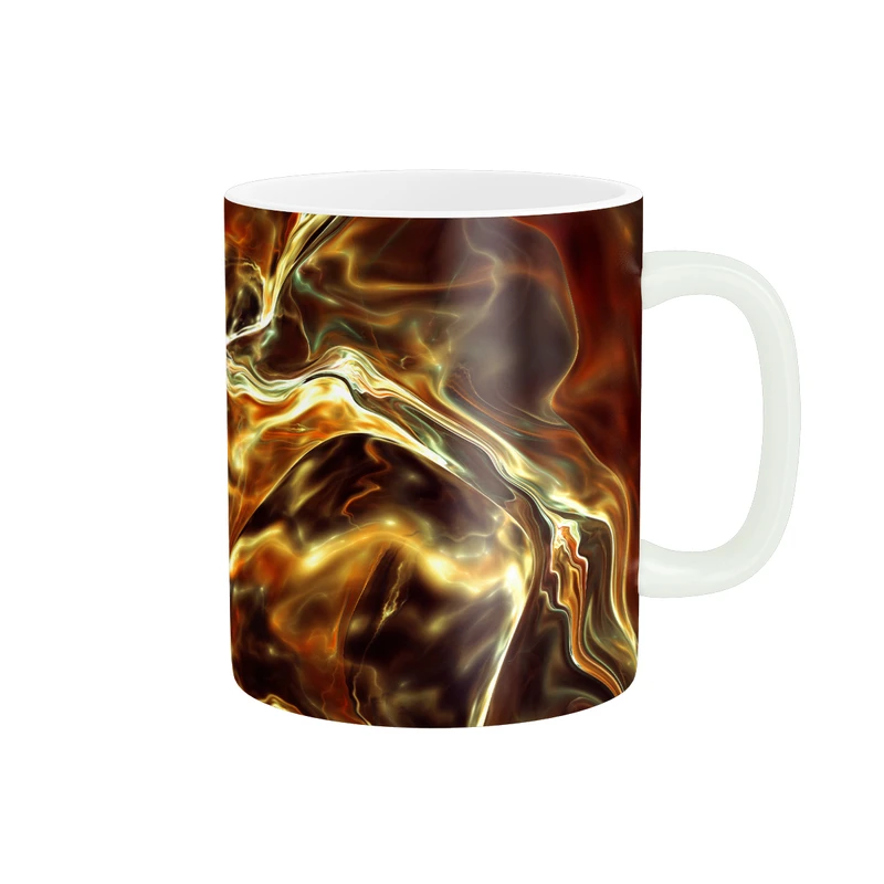 ماگ پاد آفرین طرح مدرن و مینیمال مدل موج سیال کد MD-T133