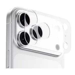 محافظ لنز دوربین شیشه‌ای مدل 1مناسب برای گوشی موبایل اپل iPhone 17 Pro Max