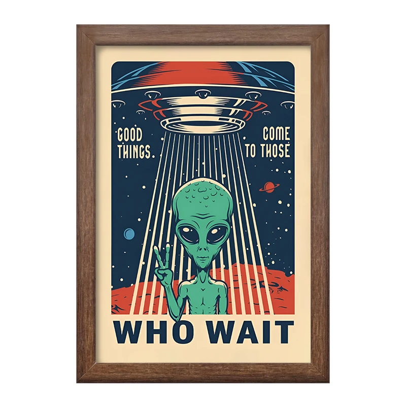 تابلو خندالو طرح آدم فضایی کد F4118