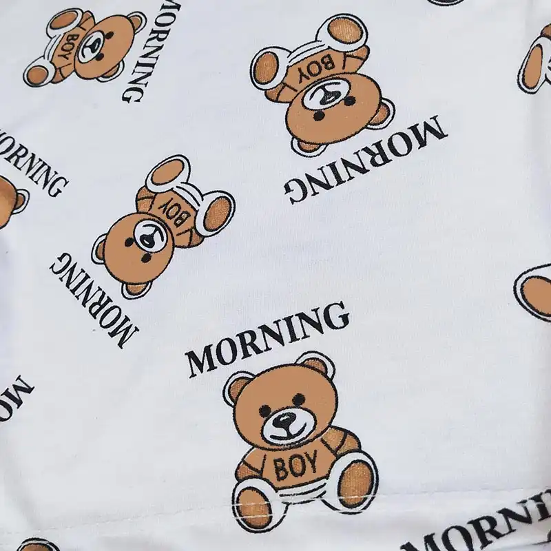 ست 5 تکه لباس نوزادی مدل صبح بخیر