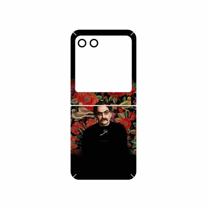 برچسب پوششی ماهوت مدل Shahram Nazeri مناسب برای گوشی موبایل موتورولا Razr 40 Ultra