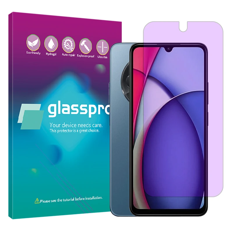 محافظ صفحه نمایش آنتی پرپل گلس پرو مدل Eye Care مناسب برای گوشی موبایل شیائومی Redmi A3 Pro