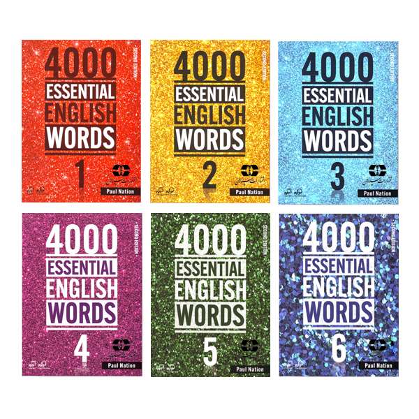 کتاب 4000 Essential English Words اثر Paul Nation انتشارات سپاهان 6 جلدی کتاب 4000 Essential English Words اثر Paul Nation انتشارات سپاهان 6 جلدی
