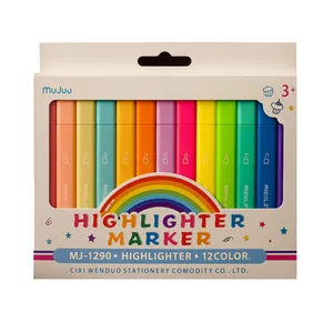 ماژیک علامت گذار موجو مدل MJ-1290 بسته 12 عددی