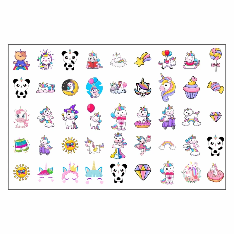 عکس شماره 8 : برچسب لنز ناخن مدل l2082 مجموعه 9 عددی