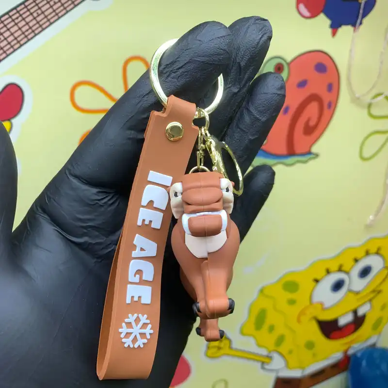 جاکلیدی مدل سیلیکونی طرح تیزدندان عصر یخبندان